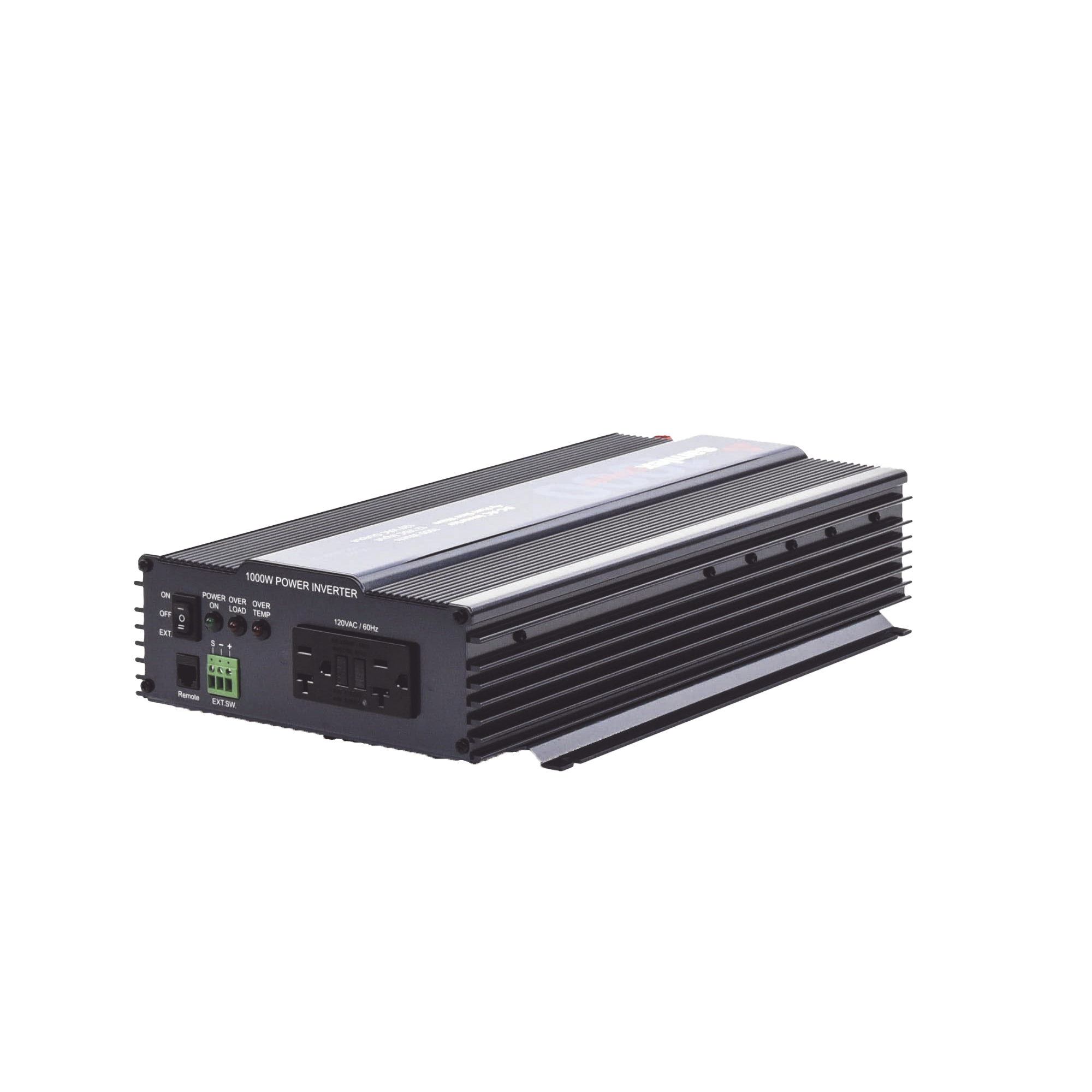 (Trabajo 24/7) Inversor de Corriente PURA 1000 W / 12 Vcc / salida 120VCA / HEAVY DUTY