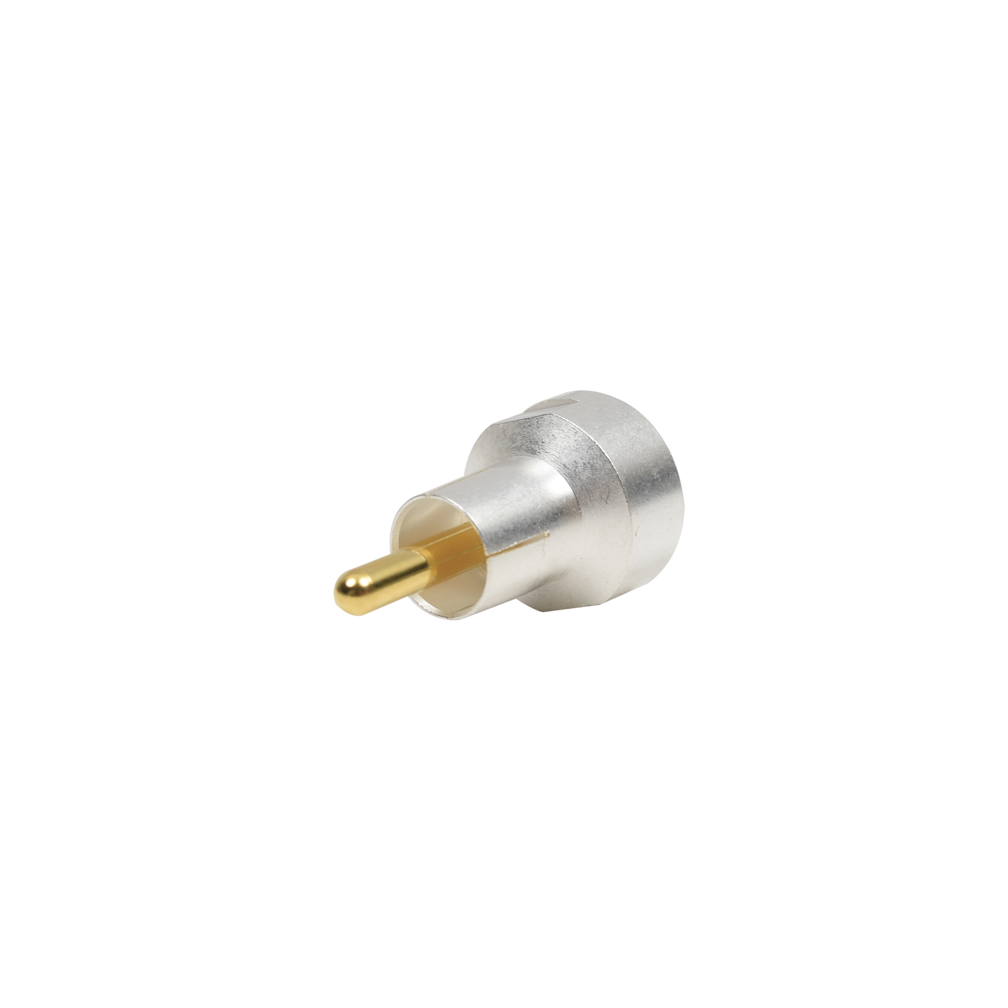 Adaptador UNIDAPT Hembra a RCA Macho. Plata / Oro / Teflón.