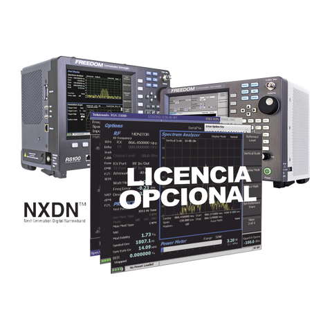 Opción de Software Auto-Tune para Móviles y Portátiles Series NX de Kenwood en R8000 /R8100.