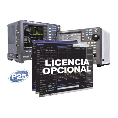 Opción de Software Auto-Tune para Móviles y Portátiles Harris Series XG-75 /P7300 /M7300 en R8000 /R8100.