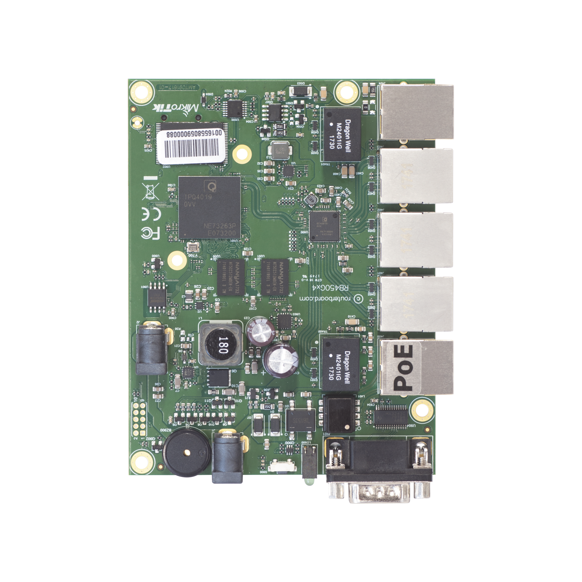 Tarjeta RouterBOARD 450Gx4 (RouterOS L5)