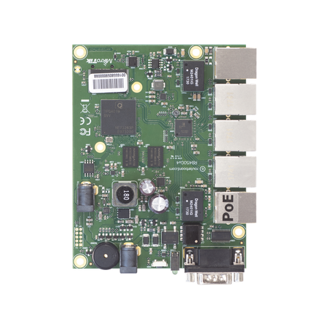 Tarjeta RouterBOARD 450Gx4 (RouterOS L5)