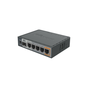 (hEX S) Router Dual Core, 5 puertos Gigabit, 1 Puerto SFP, PoE in, PoE Out