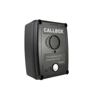 Callbox, Intercomunicador Inalámbrico Vía Radio VHF 150-165MHZ, Serie Q7 en Color Negro