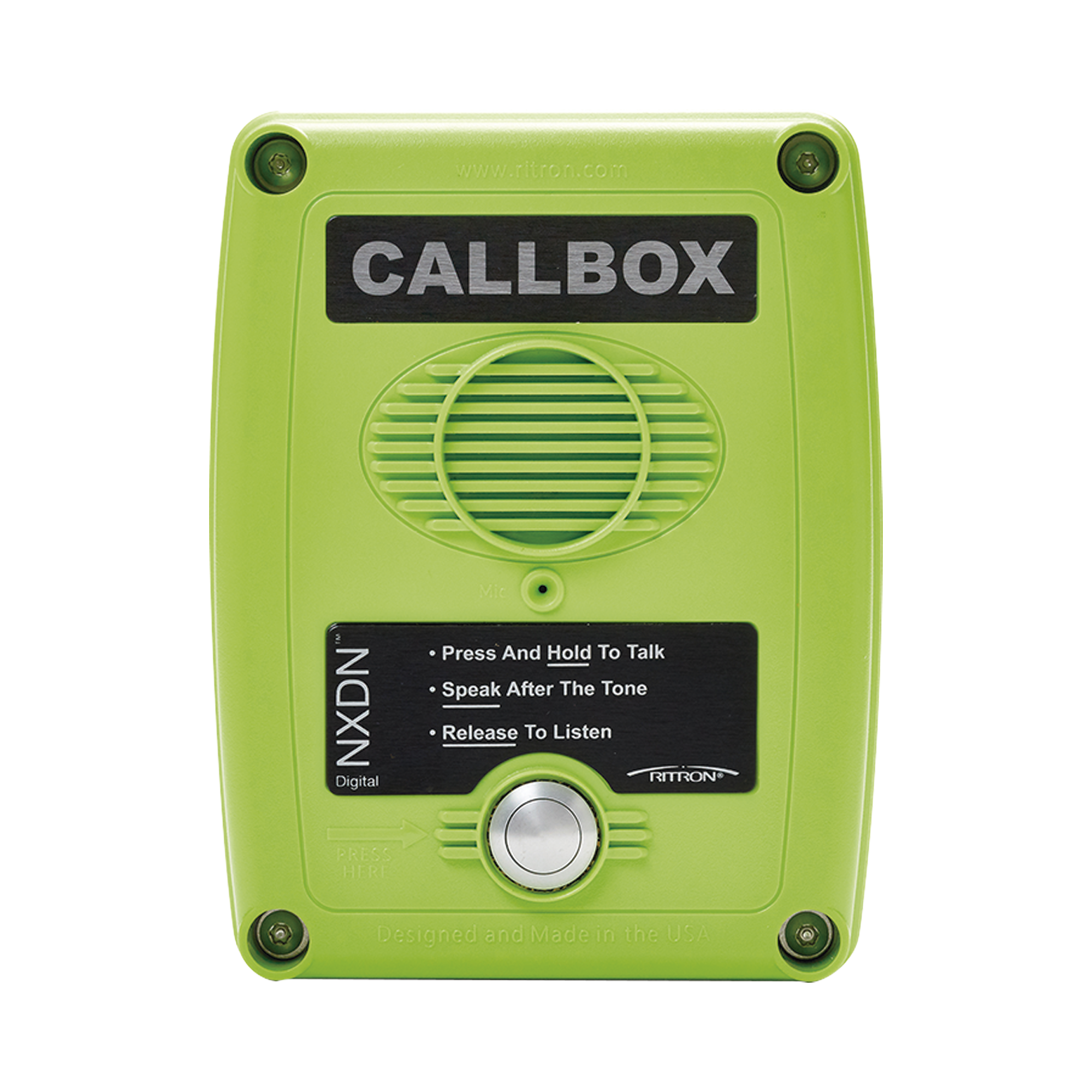 Callbox Digital NXDN, Intercomunicador  Inalámbrico  UHF 450-470MHZ,  Color Verde