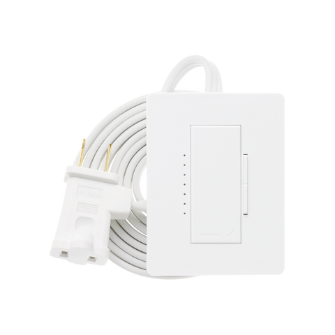 Adaptador dimmer de sobremesa plug-in para lámpara 120VCA/300W y 200W.