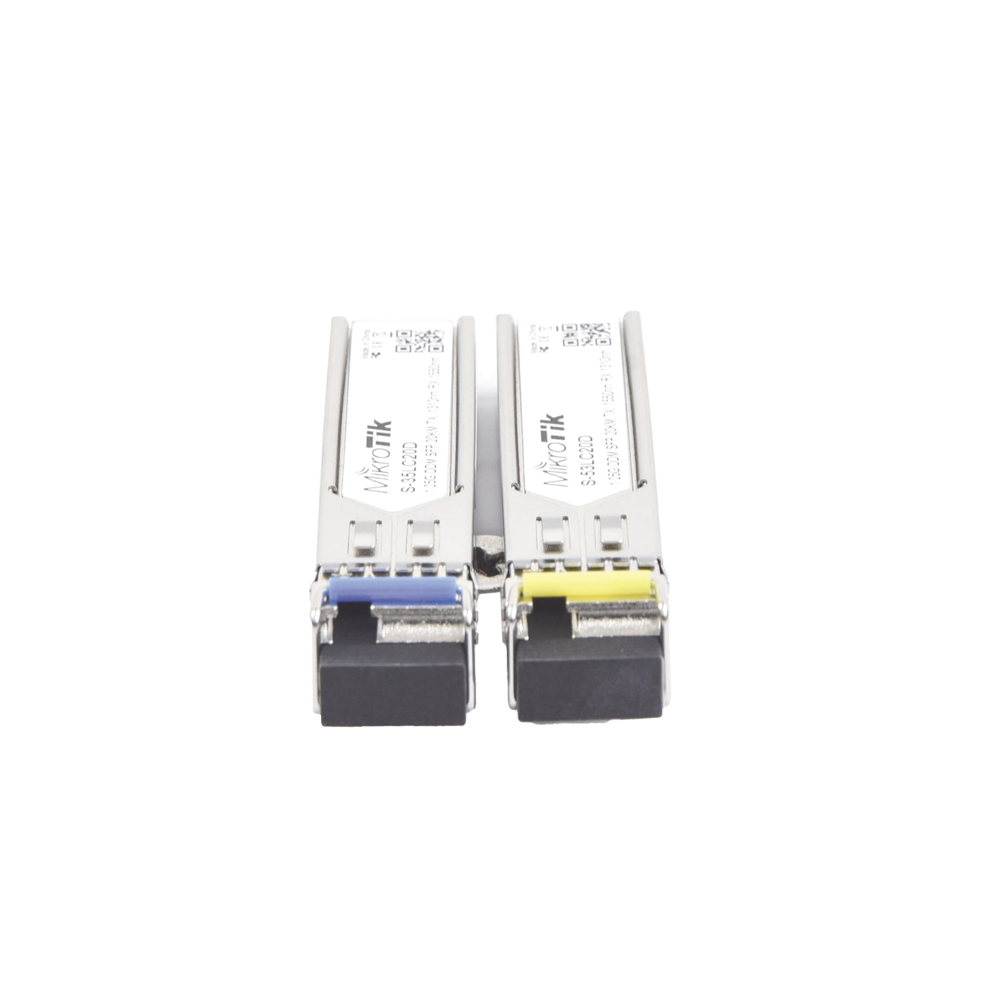 Transceptores MiniGbic SFP 1.25G LC WDM para fibra Mono Modo 20 Kms