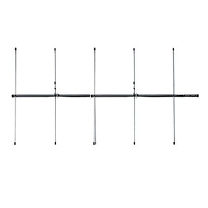 Antena base VHF, direccionales, rango de frecuencia 136 - 174 MHz