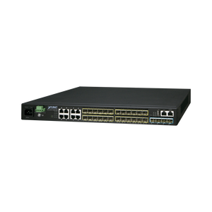 Switch Administrable L3 16-Puertos 100/1000X SFP, 8-Puertos Gigabit TP/SFP, 4-Puertos 10G SFP+ Stackable