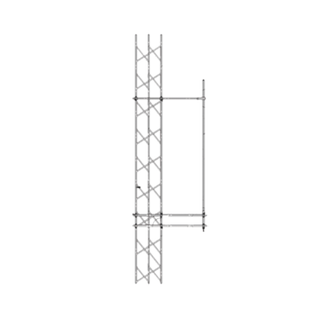 Montaje Lateral Ajustable en Kit para Montaje de Antenas de 6.35 cm. de Diámetro-Base y 91 cm. de Distancia de Separación a la Torre.