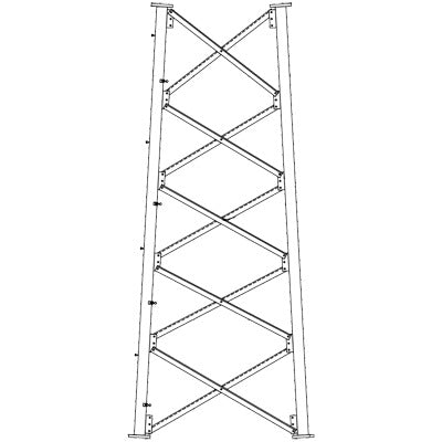 Sección 7 Intermedia para Torre Autosoportada línea SSV (Código de Fábrica: 7N)