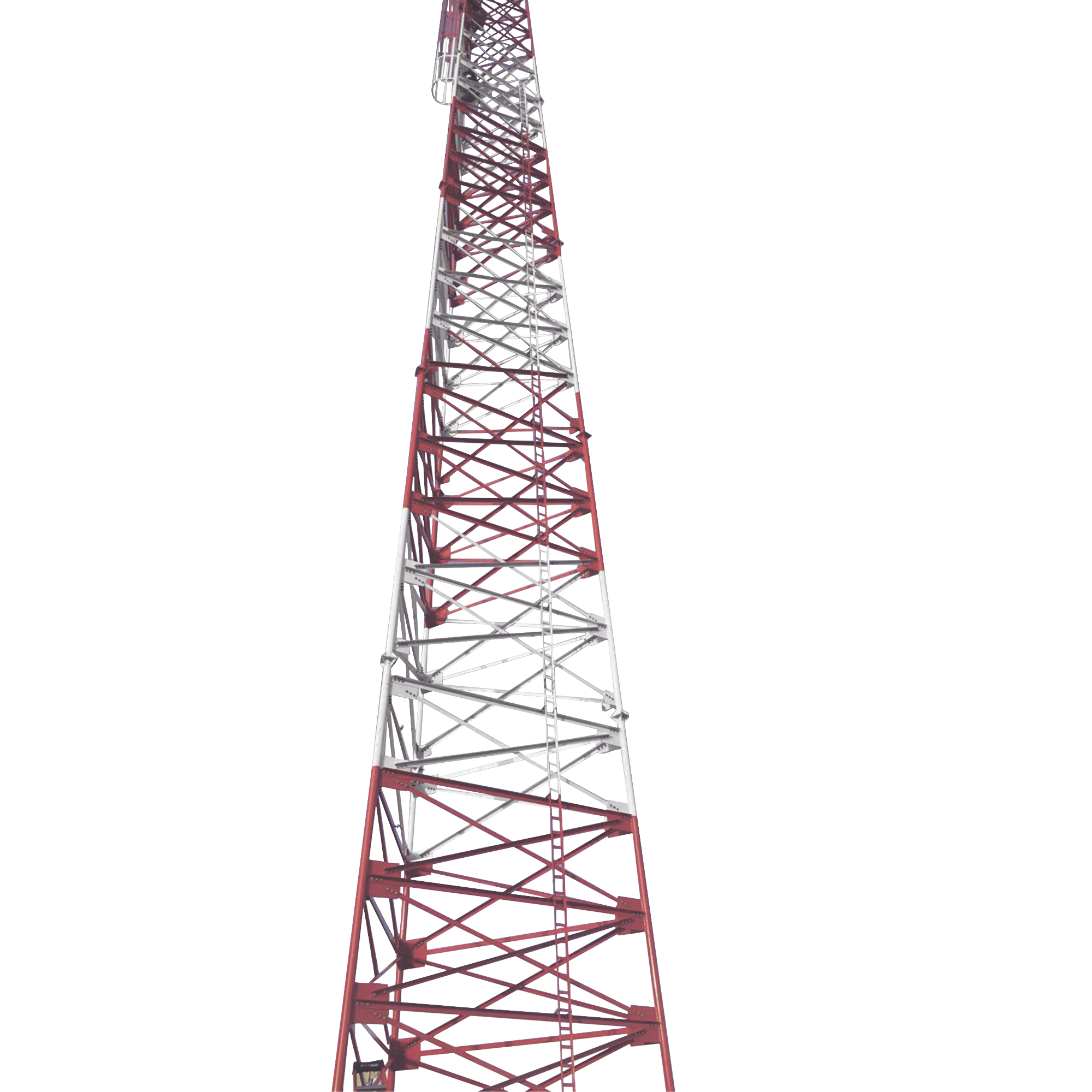 Torre Autosop. Tubular Uso Pesado de 15 Metros (Sec A - C). Galv. Inmersión.