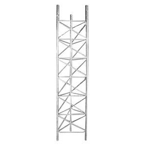 Tramo de Torre de 3 m x 60 cm de Ancho (Tubo 1-1/4" Ced. 30), Galvanizado por Inmersión en Caliente, Hasta 99 m de Elevación.