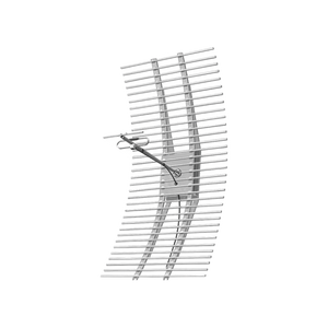 Antena Direccional Parabólica de Rejilla, 365-403 MHz, 15 dBd de Ganancia, 38 MHz de Ancho de Banda, 250 Watt, N Macho.