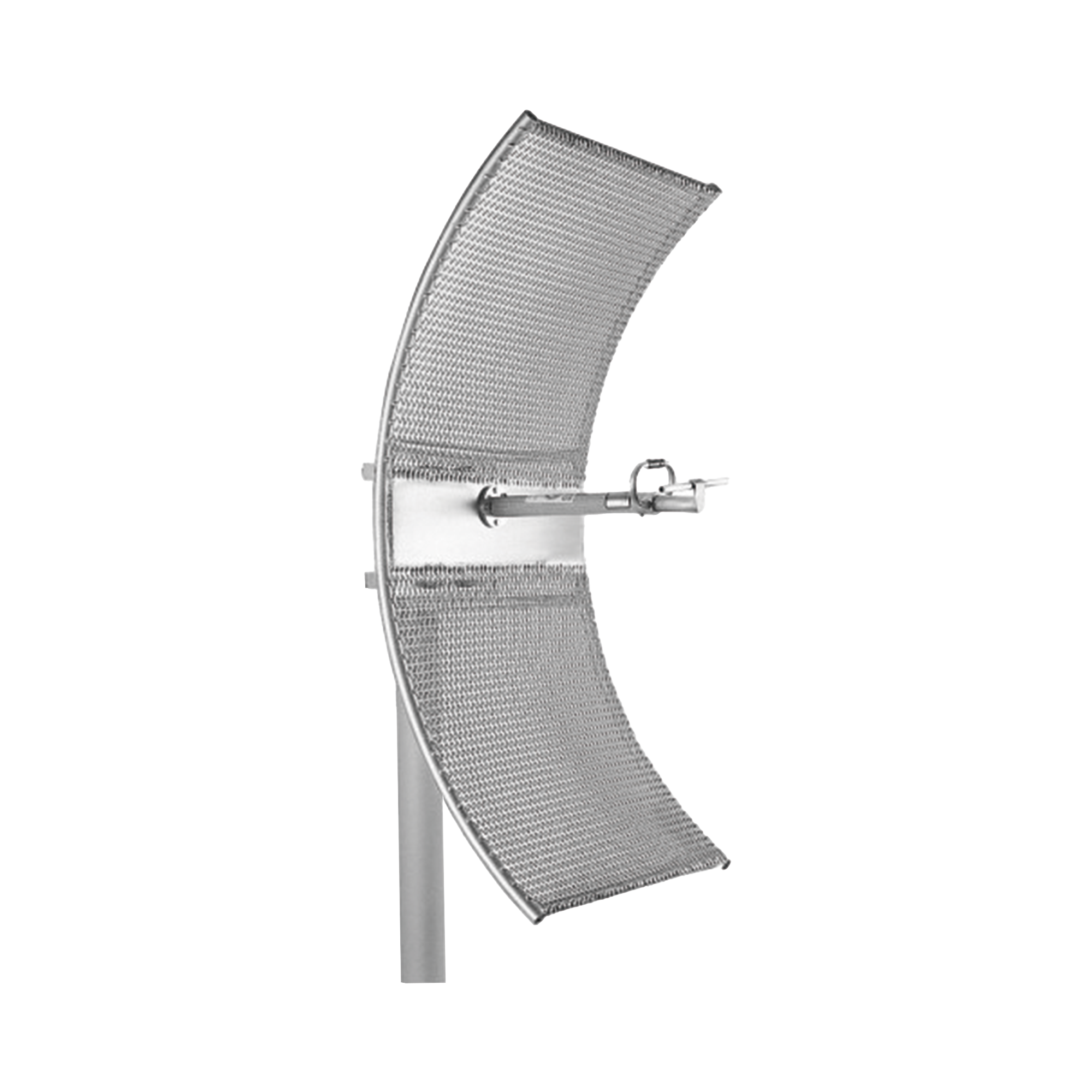 Antena Direccional Parabólica de Rejilla, 890-965 MHz, 15 dBd de Ganancia, 75 Watt, N Macho.