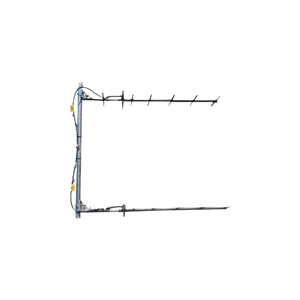 Antena Yagi Doble Direccional de 7 elementos, 403-430 MHz, 12.5 dB, 27 MHz, 250 Watt, N Hembra.