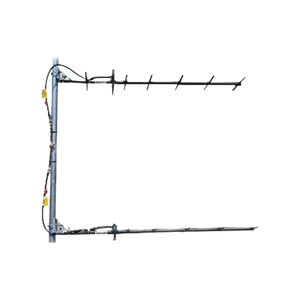Antena Yagi Doble Direcional de 7 elementos, 403-430 MHz, 12.5 dB, 27 MHz, 250 Watt, N Macho.