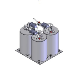 Combinador SINCLAIR, 3 Canales, 430-470 MHz, Montaje en Rack 19", 100 kHz, 125 Watt, N Hembras.