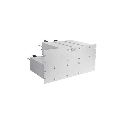 Preselector Pasa-Banda de 148-174 MHz, 6 Cavidades Cuadradas de 4" por Lado, 2.2 MHz de Ancho de Banda, N Hembras.