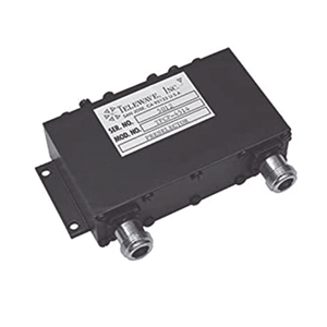 Preselector Compacto de 4 Cavidades, 450-470 MHz, 4 MHz Ancho de Banda, Conectores N Hembra.