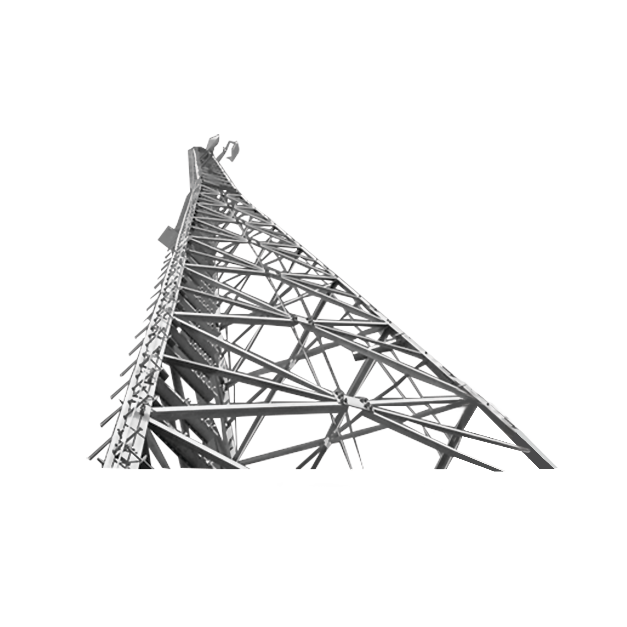 Torre Autosoportada SUPER TITAN S-310 de 36.576 metros (120 pies) con Anclaje.