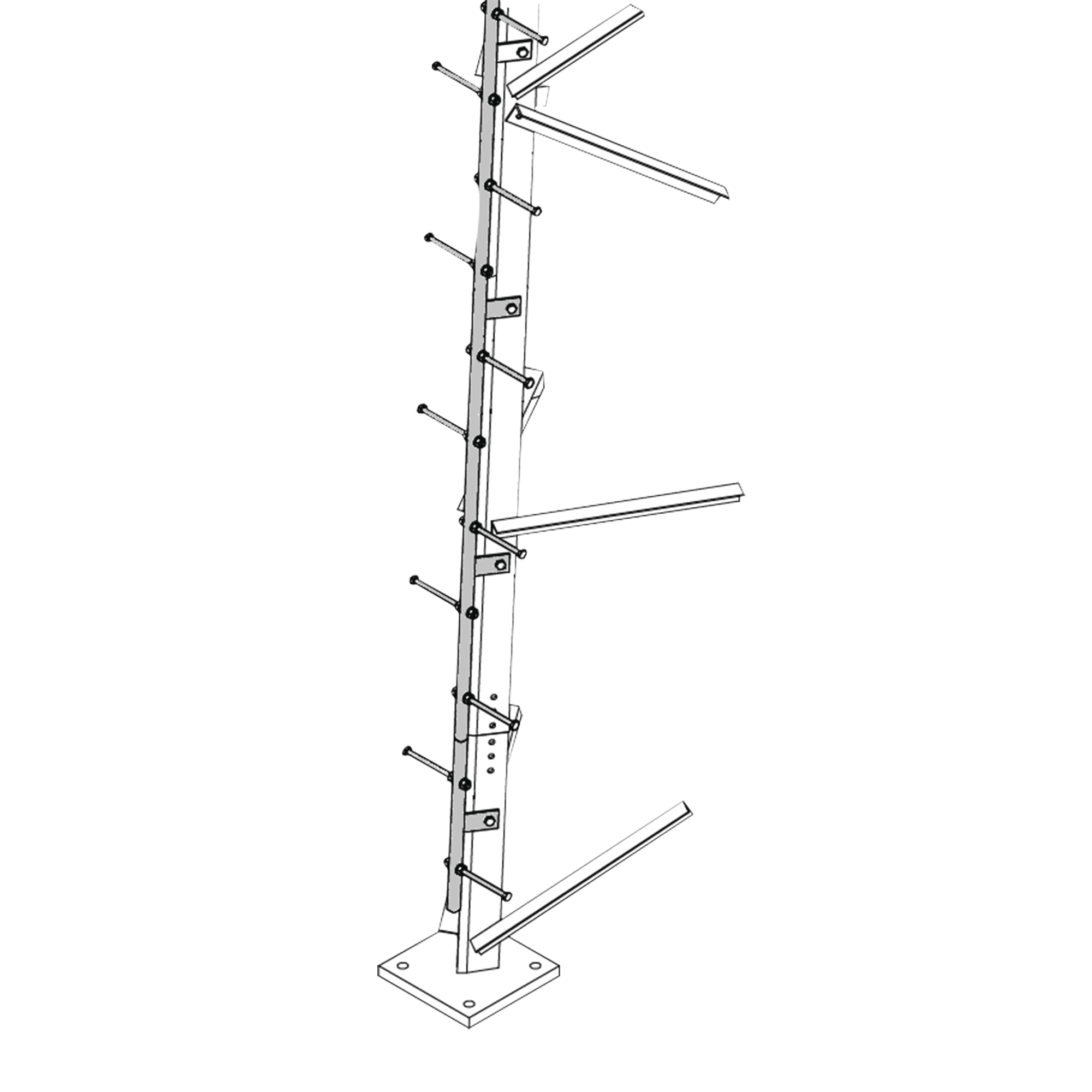 Escalerilla Tipo Perno para Torre TRY-ST-140-S310