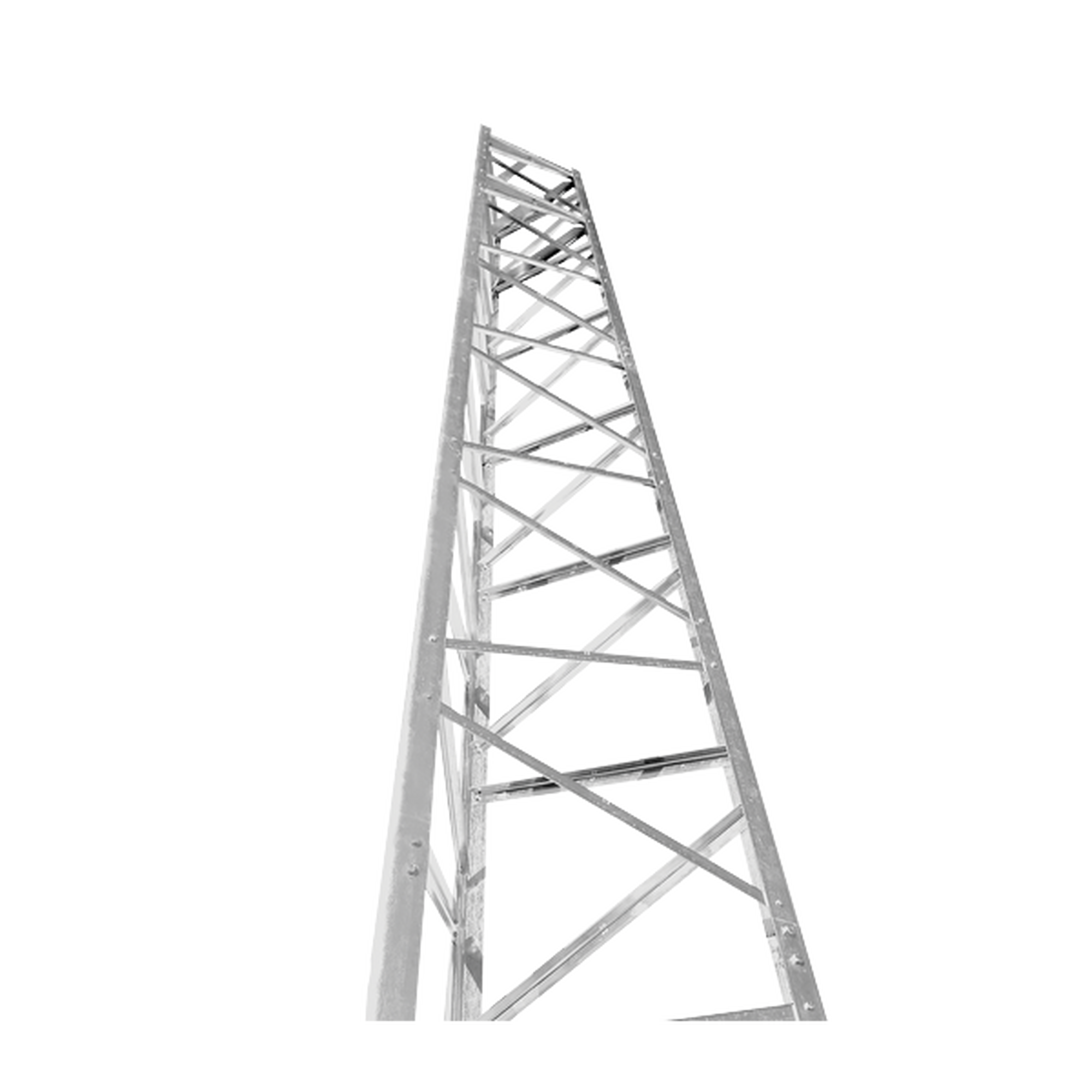Torre Autosoportada. 24ft (7.3m) Titan T300 Galvanizada (incluye anclaje)