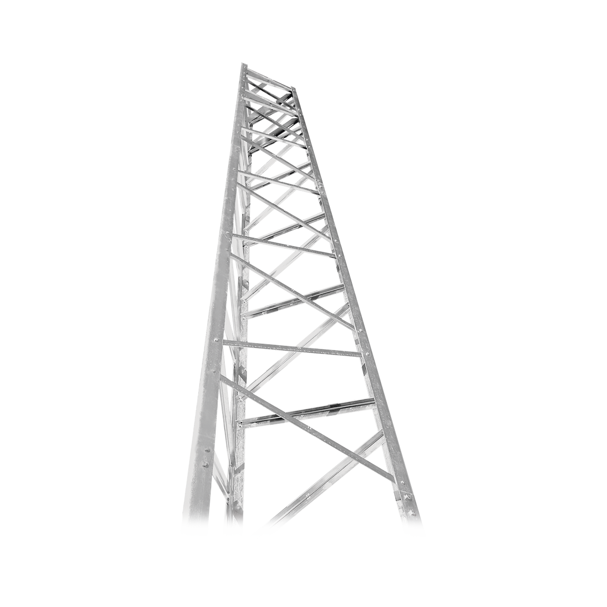 Torre Autosoportada de 48 ft (14.6 m) Titan T200 Galvanizada (incluye anclaje)