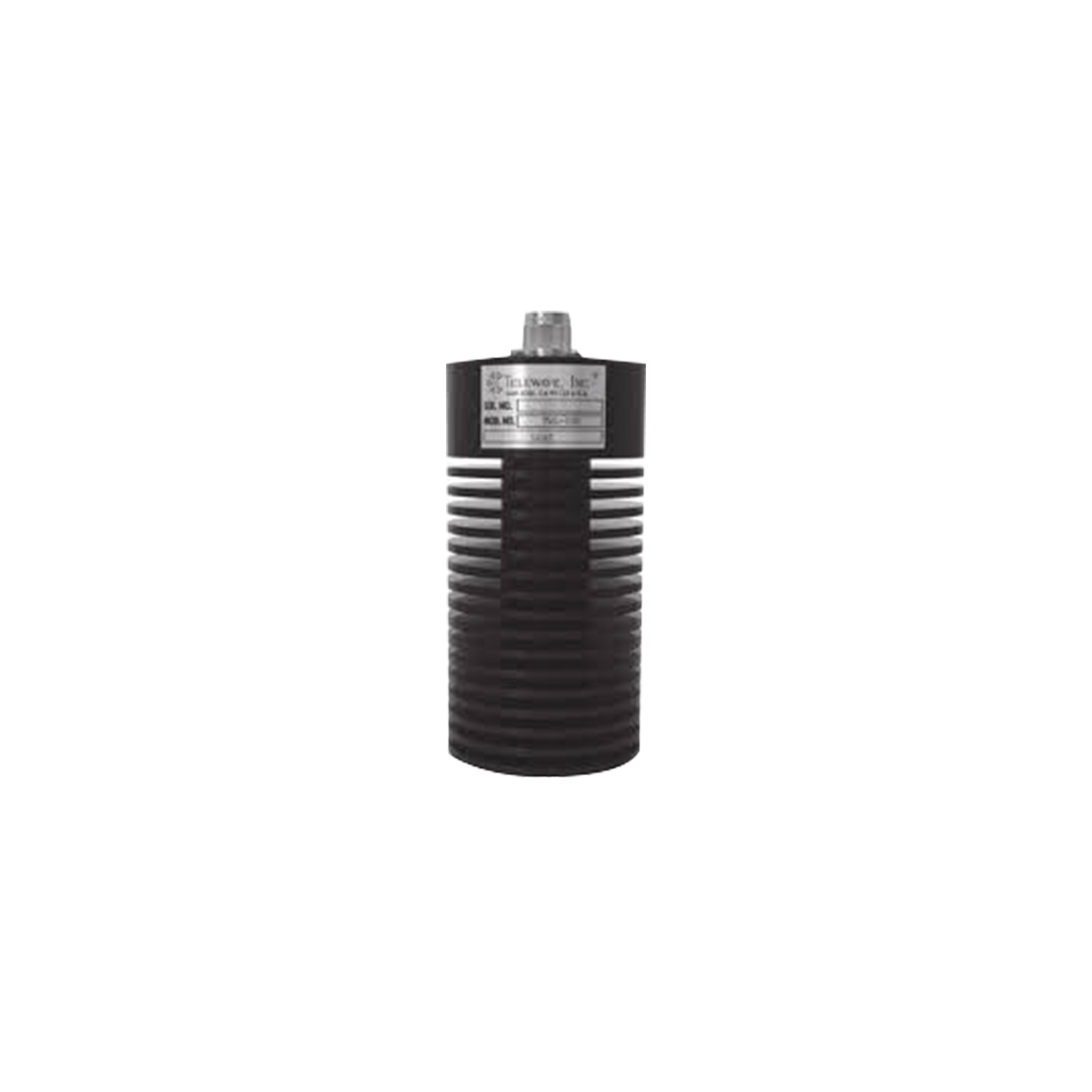 Carga Coaxial Terminal Seca de 50 Ohm, 0-2500 MHz, 100W, N Macho.