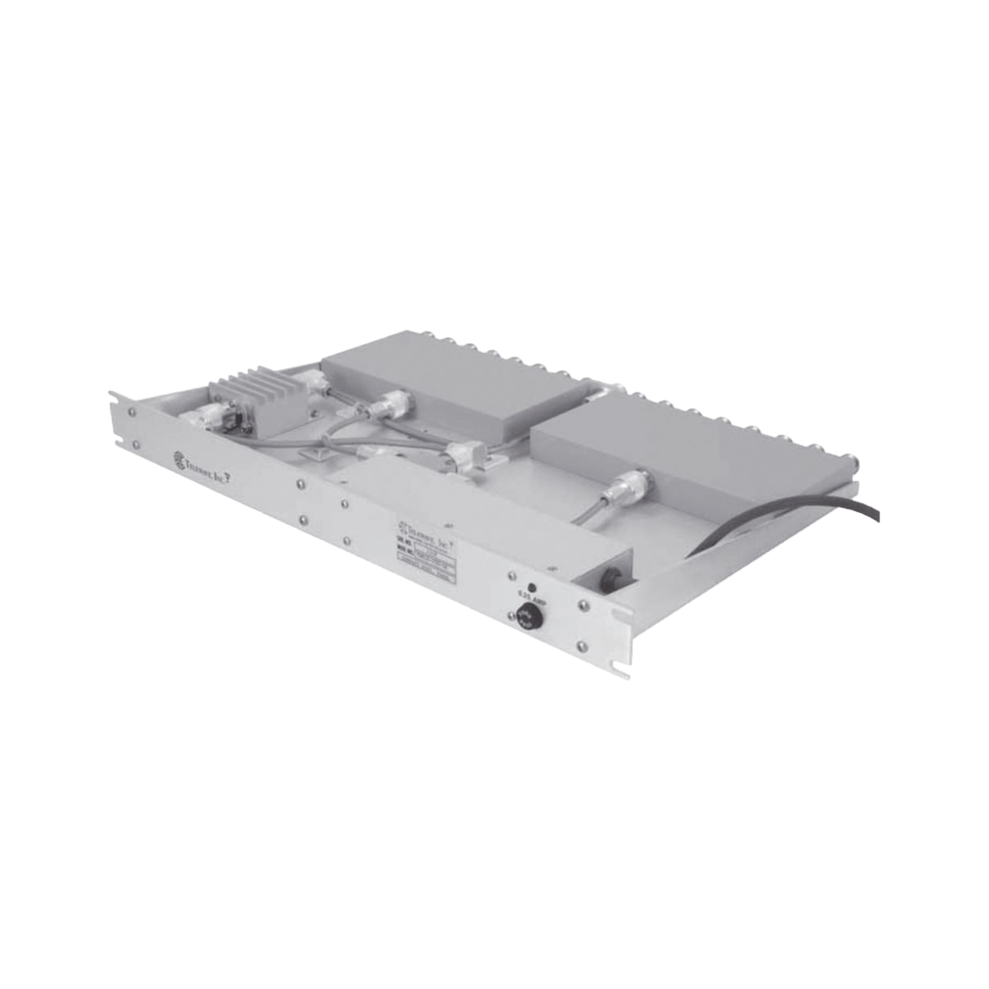 Multiacoplador 400-512 MHz, 16 Canales, 40 MHz, 0-15 dB, 1 UR y Fuente para TTA.