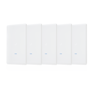 5 Access Point UniFi doble banda para exterior, antena integrada 360°; 802.11ac MIMO 3X3, hasta 250 usuarios concurrentes