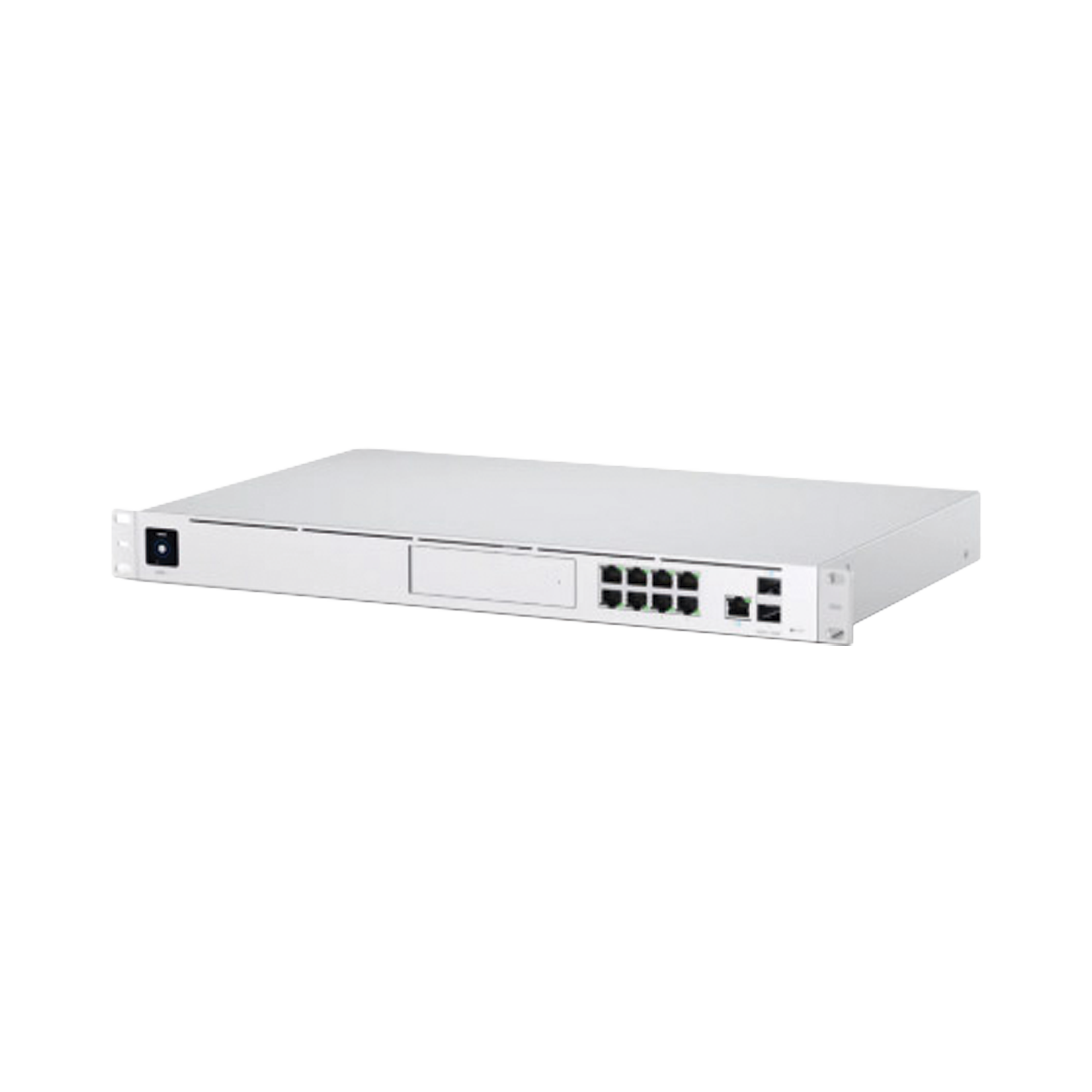 UniFi OS Console: Dream Machine Pro, con 1 puerto WAN Gigabit RJ45, 1 puerto WAN 10G SFP+ / 8 puertos LAN Gigabit RJ-45, y una bahía de HDD 3.5" (No incluye HDD), Integra todas las aplicaciones UniFi