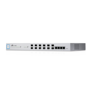 UniFi Switch 16 XG, Capa 2 de 12 puertos SFP+ 10 Gb + 4 puertos 10G Base-T (RJ-45)