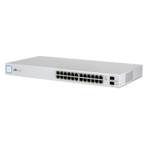 Switch UniFi capa 2 administrable de 26 puertos Gigabit (24 eth. y 2 SFP) Throughput 38.69 Mpps