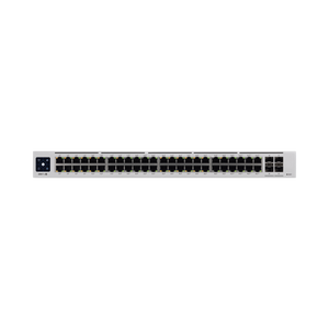 UniFi Switch USW-Pro-48-POE Gen2, Capa 3 de 48 puertos PoE 802.3at/bt + 4 puertos 1/10G SFP+, 600W, pantalla informativa