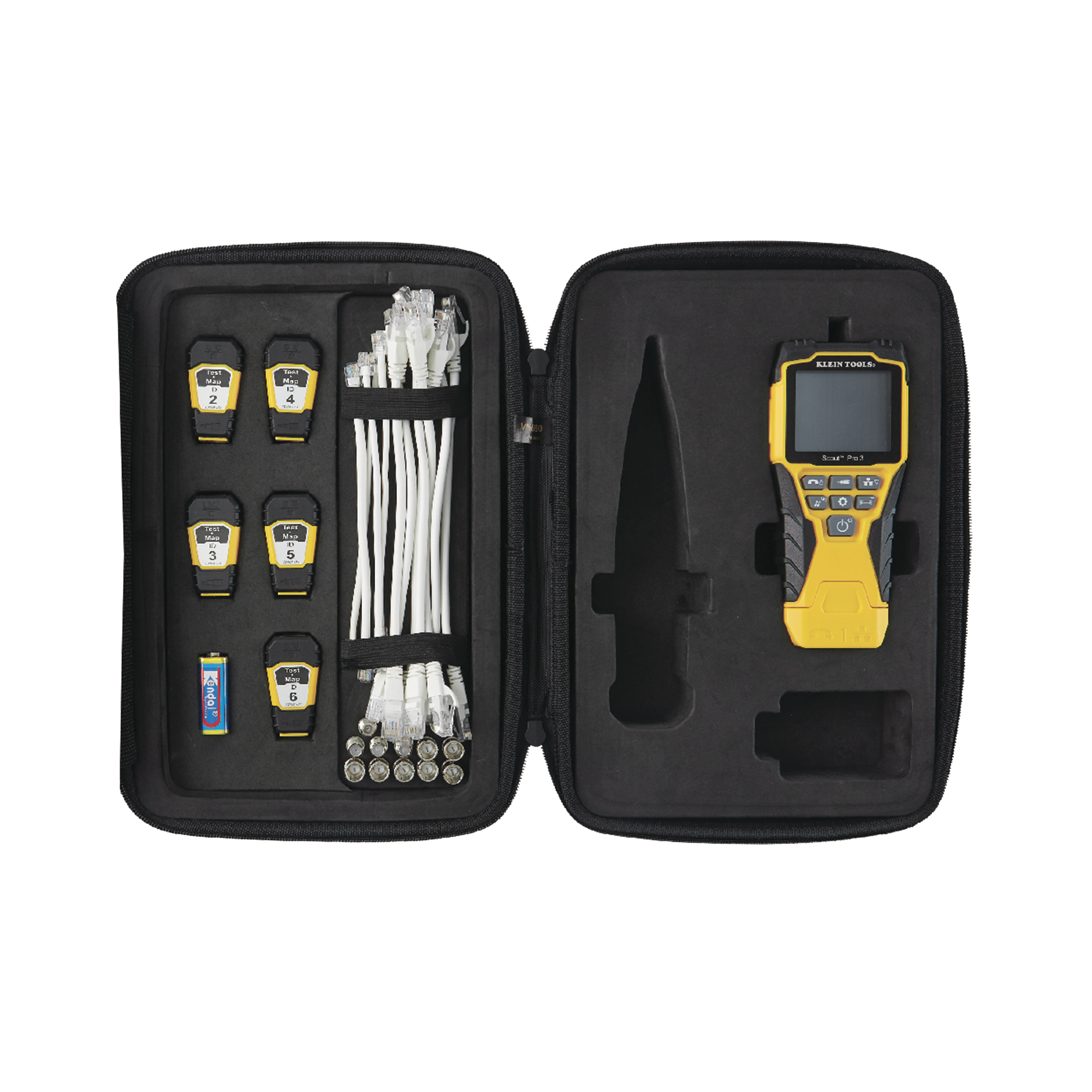 Probador Scout™ Pro 3 con kit de transmisores remotos Test-n-Map™ (Inspección PoE)