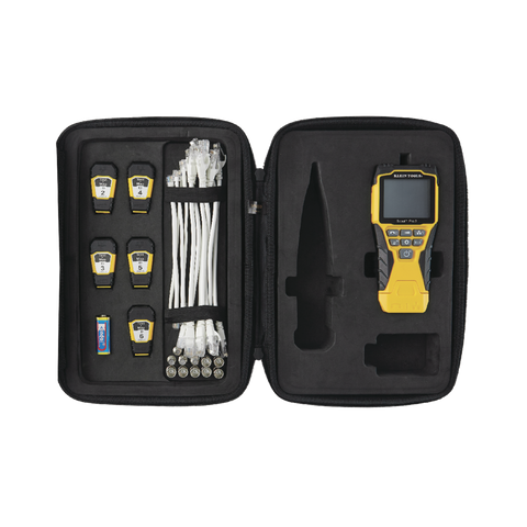 Probador Scout™ Pro 3 con kit de transmisores remotos Test-n-Map™ (Inspección PoE)