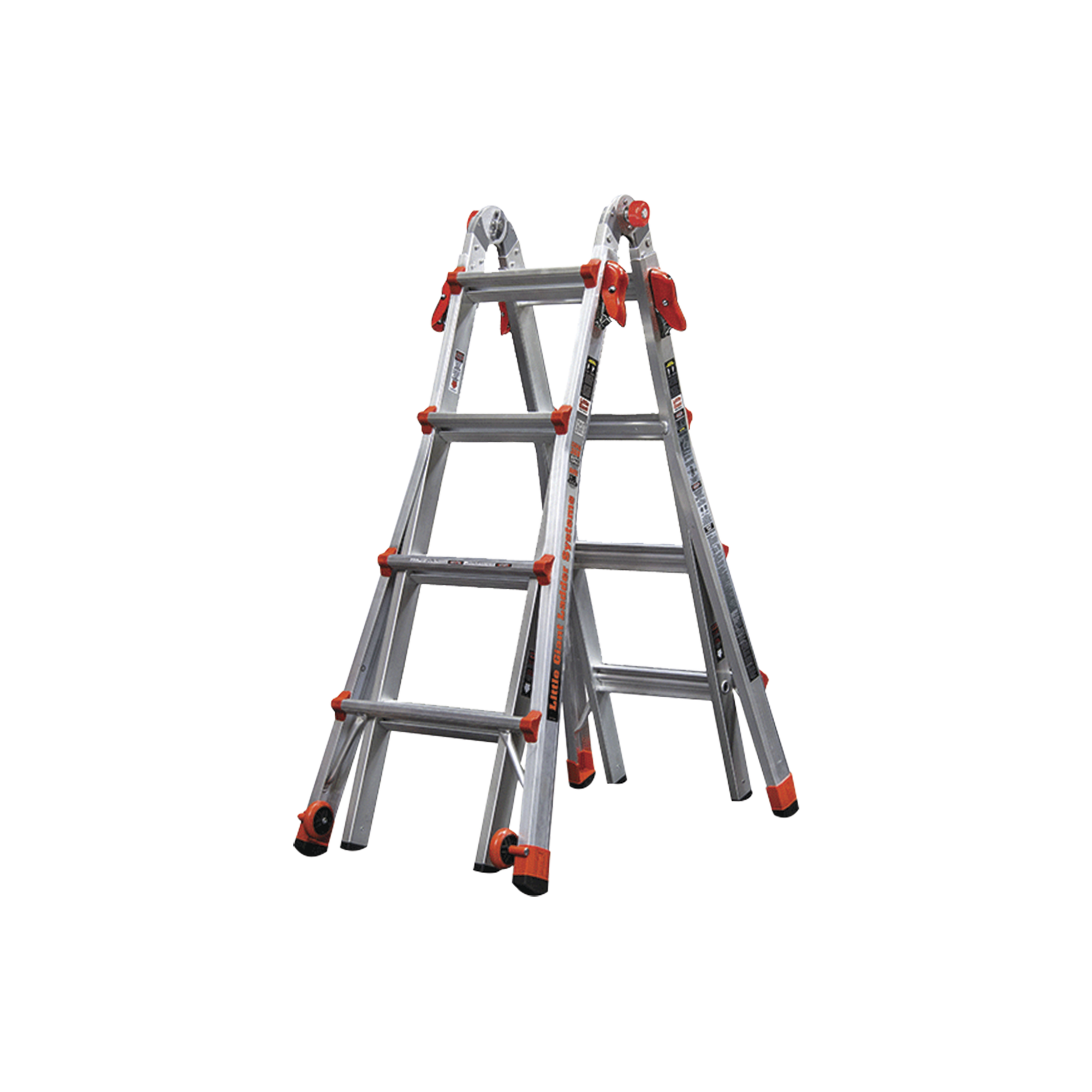 Escalera Multi-Posiciones de 5.18 m (17') para Superficies Inclinadas  (SKU 15417-001).