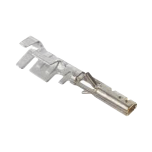 Terminal Hembra Plegable para cables 20-24 AWG, de Potencia para Conectores Molex 3.0 mm, Baño de Oro de 15 micro pulgadas.