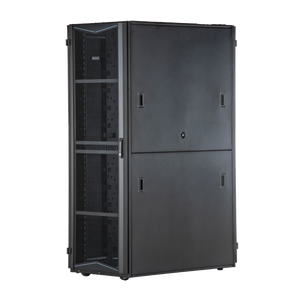 Gabinete FlexFusion para Centros de Datos, 45 UR, 700 mm de Ancho, 1070 mm de Profundidad, Fabricado en Acero, Color Negro