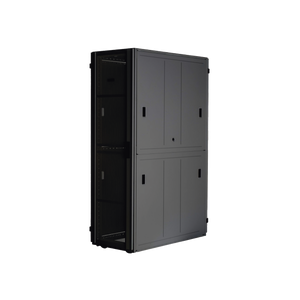 Gabinete FlexFusion™ XGL (Light) para Centros de Datos, 42 UR, 600 mm de Ancho, 1200 mm de Profundidad, Fabricado en Acero, Color Negro