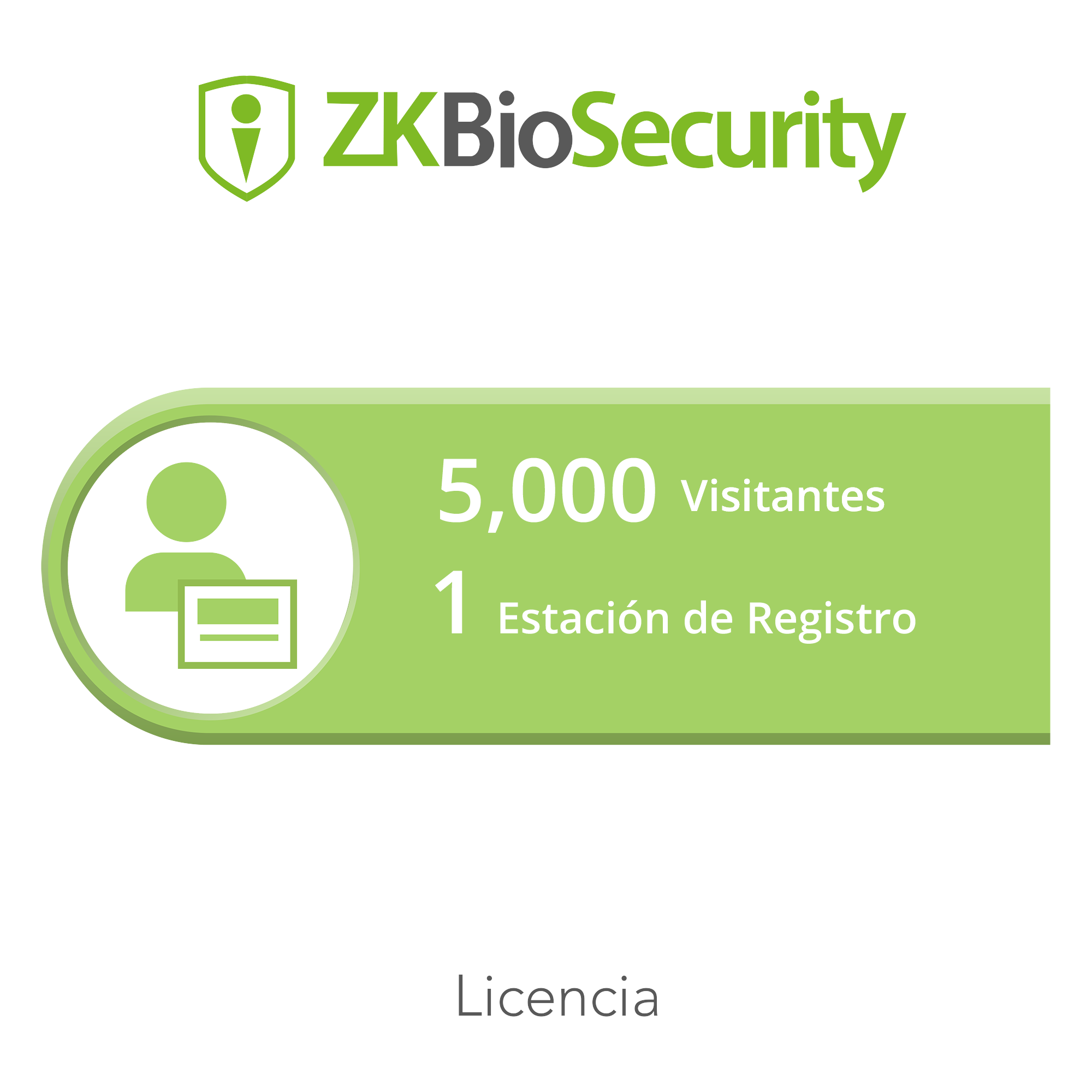 Licencia para ZKBiosecurity permite la gestion de 5 mil visitantes y 1 estacion de registro