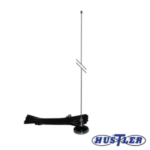 Antena Móvil VHF/UHF 140-500 MHz, Ajustable en Campo, Ganancia Unitaria