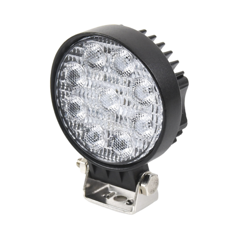 Luz de trabajo ultrabrillante, 9 LED, 1500 lumen, 12-24 Vcc