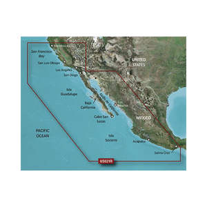 Mapa HXUS021R California - México.