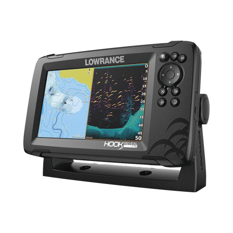 HOOK REVEAL 7 FISHFINDER Tripleshot con CHIRP, SideScan, DownScan y mapa