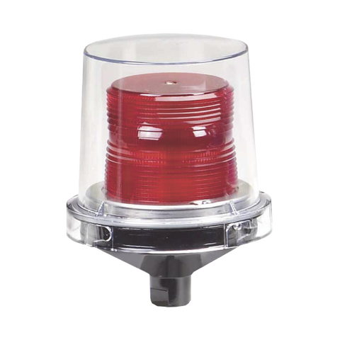 Luz LED electraray, para ubicaciones peligrosas, UL y cUL , 12-24 Vcc, rojo, parpadeo predeterminado