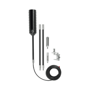 Antena Omnidireccional para Amplificador o Modem 4G/3G | Con montaje para espejo de Trailer | Rangos de frecuencia 700-900 MHz, 1710-2270 MHz | Ganancia Máxima 3.5 dBi.