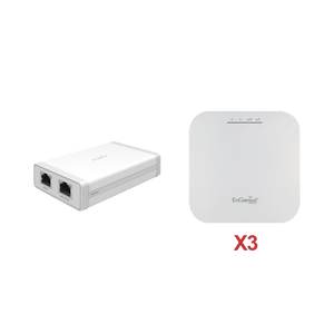 Paquete de 3 Puntos de Acceso Wi-Fi 6 EWS357AP  + 1 Controlador SKYKEY-1 ¨Sin Costo¨para la Gestión Local o Remota de  Hasta 100 Puntos de Acceso EnGenius