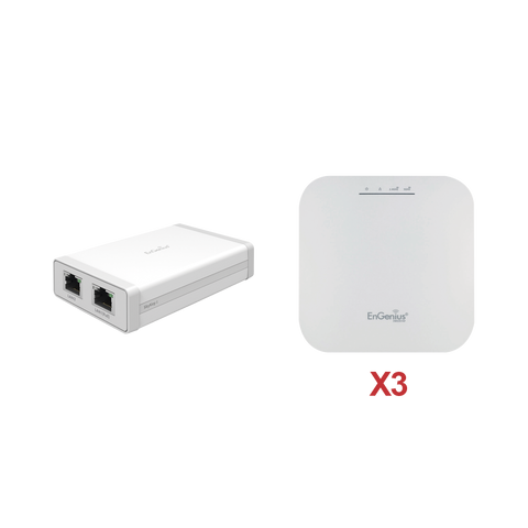 Paquete de 3 Puntos de Acceso Wi-Fi 6 EWS357AP  + 1 Controlador SKYKEY-1 ¨Sin Costo¨para la Gestión Local o Remota de  Hasta 100 Puntos de Acceso EnGenius